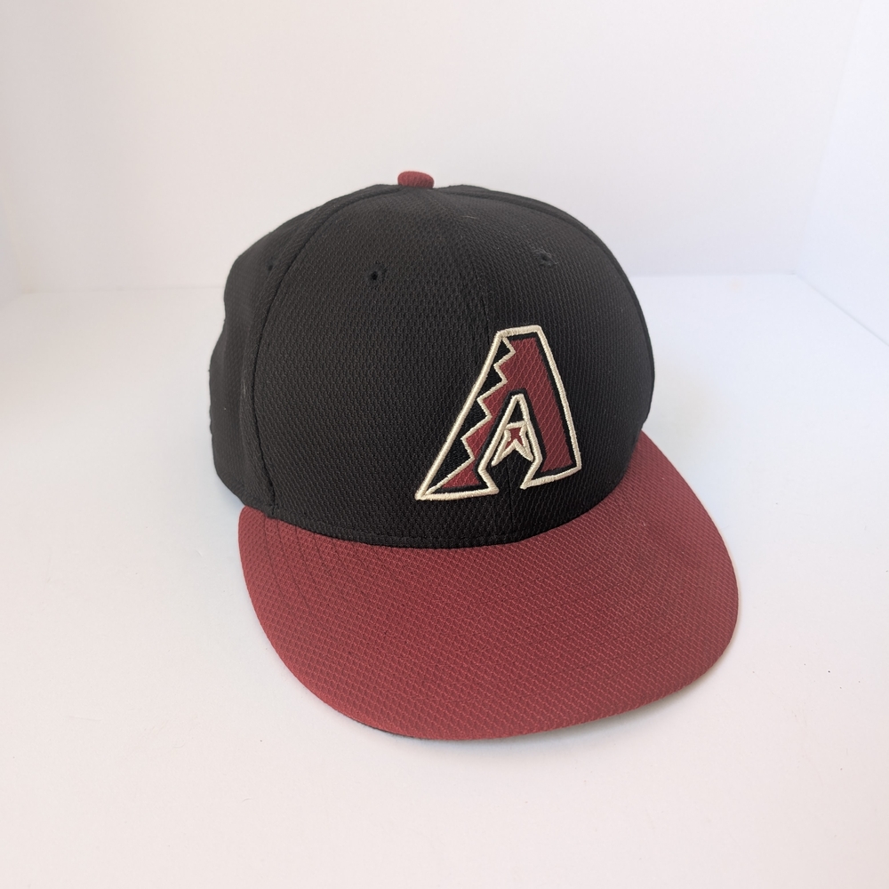 Arizona Diamondbacks New Era Black and Red Baseball Cap 7 5/8